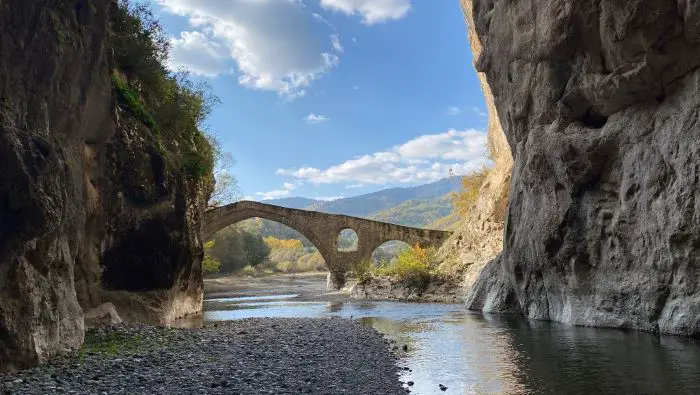 GEOPARK Grevena-Kozani Die Portitsa-Brücke