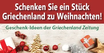 Banner: Schenken Sie ein Stück Griechenland zu Weihnachten