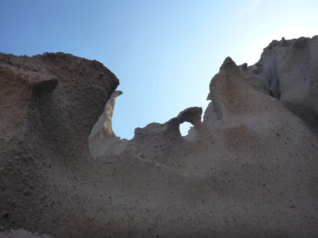 Wie aus einer anderen Welt wirken die Sandformationen in Karteradou. 