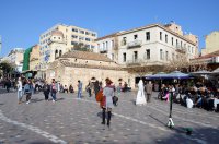 Unser Archivfoto (© GZ / Jan Hübel) entstand in Athen am Monistiraki-Platz.