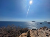 Sommerwetter am Kap Sounion (Foto Jana Petersmeier)