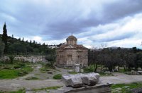 Foto (© Griechenland Zeitung / Jan Hübel): Athen vor dem Regen!