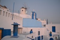 Unser Archivfoto (© Griechenland Zeitung / Jan Hübel) entstand auf der Insel Santorini.