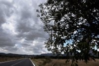 Foto (© Eurokinissi): Dicke Wolken über Argolida.