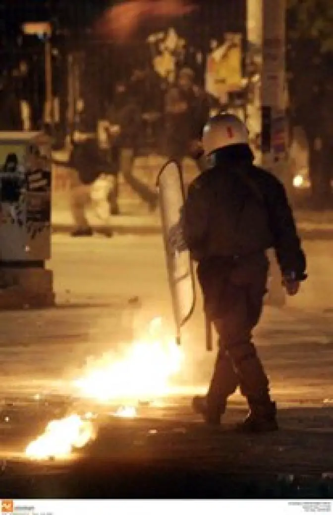 Polizeigewalt bei Ausschreitungen am 17. November