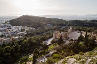 Unser  Archivfoto (© GZ / Eleni Kougionis) zeigt den Blick von der Athener Akropolis