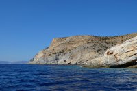 Blauer Himmel und blaues Meer: Unser Foto (© GZ / Jan Hübel) entstand auf der Insel Iraklia.