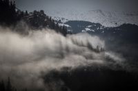 Unser Foto (© Eurokinissi) ist am 20. November in der Nähe des Dorfes Petrouli auf den Bergen bei Trikala entstanden.