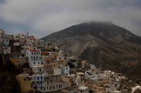 Unser Archivfoto (© Eurokinissi) zeigt das Dorf Olympos auf Karpathos.