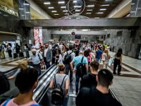 Unser Archivfoto (© Eurokinissi) entstand in der U-Bahnstation Syntagma.