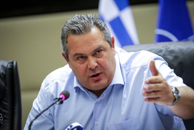 Unser Archivfoto (© Eurokinissi) zeigt den griechischen Verteidigungsminister Panos Kammenos.