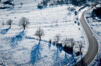 Unser Foto entstand Ende Dezember 2018 am Plastira-See in der Nähe von Karditsa in Mittelgriechenland.