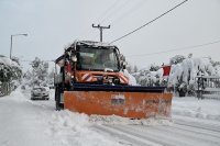 Unsere Fotos (© Eurokinissi) entstanden im Norden von Athen.