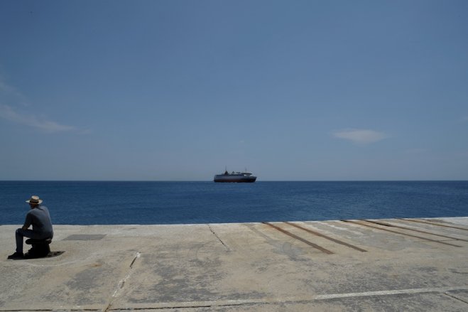 Unser Archivfoto (© Eurokinissi) entstand auf der Insel Sikinos.