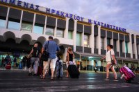 Unser Archivfoto (© Eurokinissi) zeigt den Flughafen von Heraklion auf Kreta „Nikos Kazantzakis“.