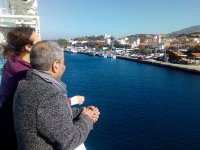 Unser Foto (© Griechenland Zeitung / Robert Stadler) zeigt den Hafen der Insel Samothraki