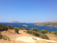 Das Foto (© Julia Lehrter) entstand auf Kap Sounion, nahe dem Tempel des Poseidon.