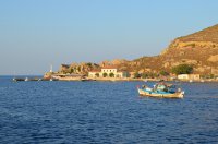 Insel Leros: Ausfahrt eines Kaikis. (Foto: © Griechenland Zeitung / Jan Hübel)