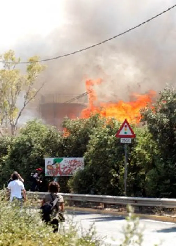 Waldbrand auf dem Ymittos bei Athen vernichtet 200 Hektar Wald