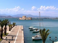 Am Hafen von Nafplio (GZ/Lucas Geschke)