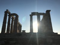 Das Foto (© GZ / Leonie Meyer) entstand am Poseidontempel am Kap Sounion in Attika.