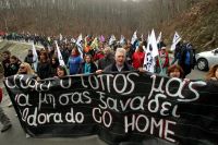 Neuer Protest in Nordgriechenland gegen Goldabbau