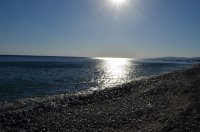 Unser Foto (© Griechenland Zeitung / Jan Hübel) wurde auf der Insel Lesbos aufgenommen.