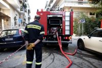 Baby nach Wohnungsbrand in Krankenhaus eingeliefert