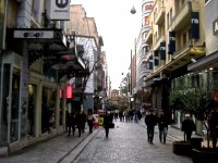 Foto (© GZmg): Die Ermou-Straße in Athen.