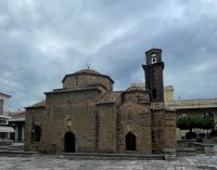 Grauer Himmel über Kalamata (Foto: Jana Petersmeier).