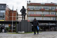 Unser Foto (© Eurokinissi) entstand am Dienstag (5.9) in der mittelgriechischen Stadt Lamia.