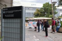 Unser Archivfoto (© Eurokinissi) entstand auf dem Gelände der Universität von Thessaloniki.