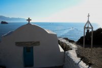 Unser Archivfoto (© Eurokinissi) entstand auf der Insel Amorgos.