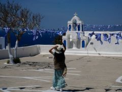 Foto (© Eurokinissi): Die Insel Santorini ist eines der beliebtesten Fotomotive in Griechenland