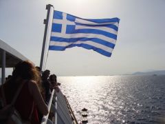 Unser Archivfoto (© Griechenland Zeitung / Jan Hübel) entstand auf einer Fähre nach Naxos.