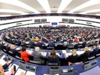 Unser Archivfoto (© Eurokinissi) entstand im Europäischen Parlament.