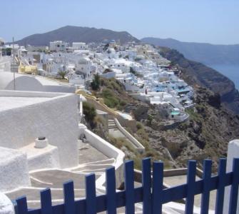 Foto (© Eurokinissi): Santorini