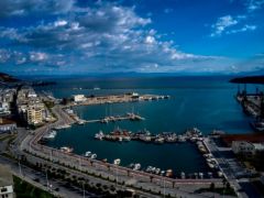 Foto (© Eurokinissi): Der Hafen von Volos