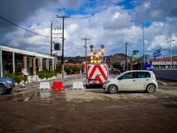 Unsere Fotos (© Eurokinissi) entstanden am Wochenende auf Rhodos und bei Thessaloniki.